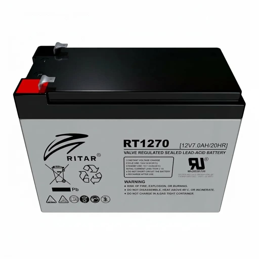 Batería AGM 7Ah 12V RITAR
