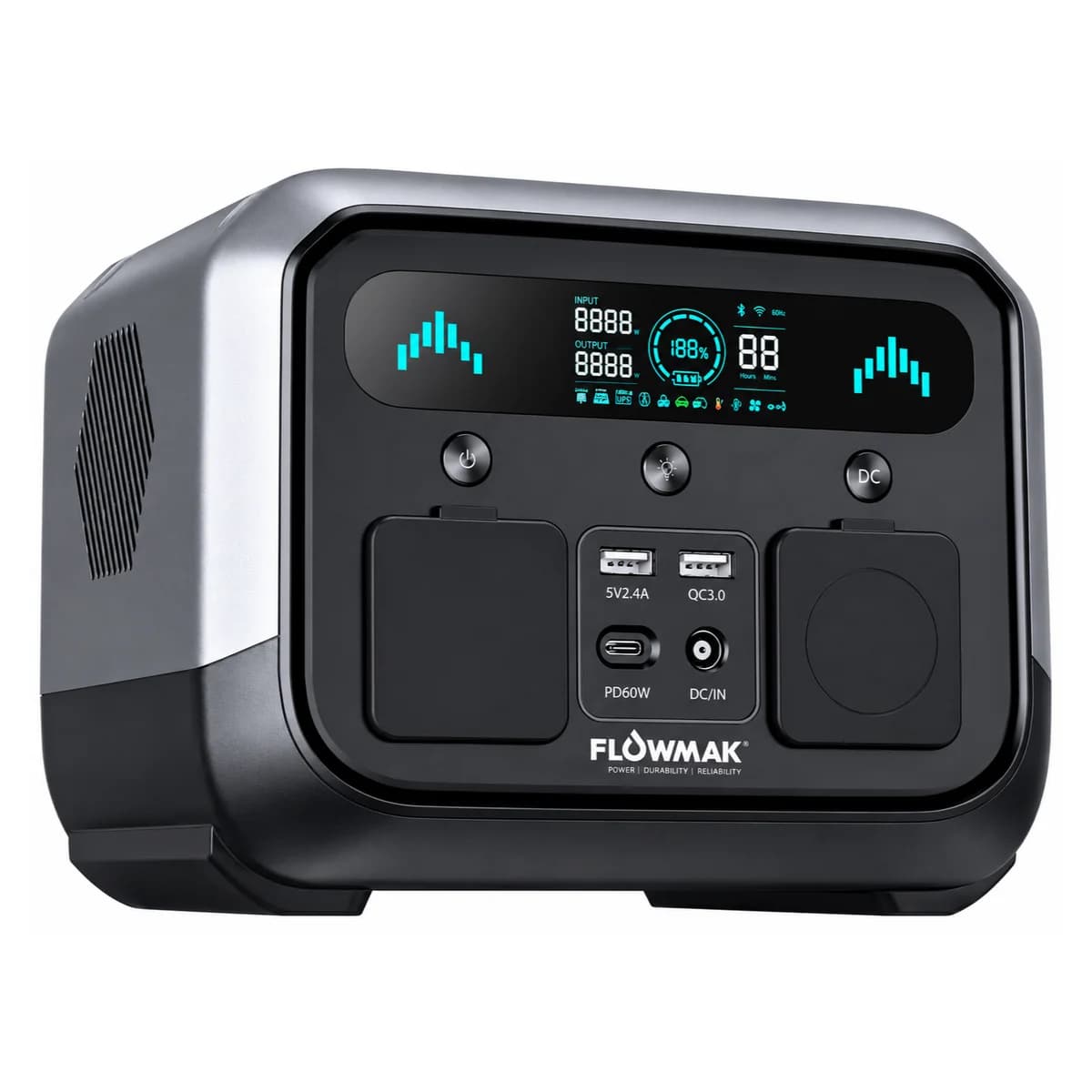 Estación de energía portátil 280Wh 330W Flowmak P330