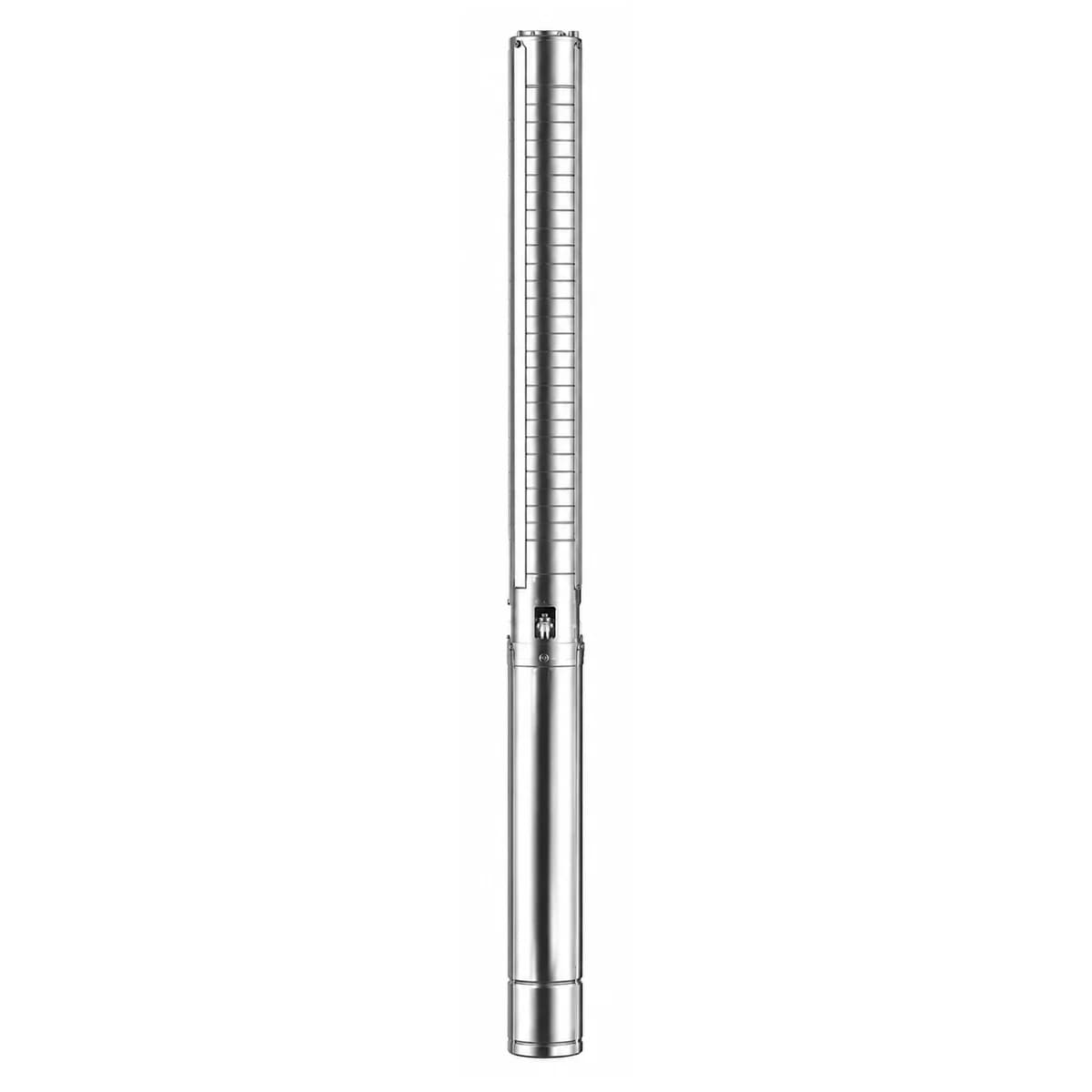 Bomba sumergible de pozo 1,5 HP 220V 4XRSm5/12-1.1 con cable 20 m LEO