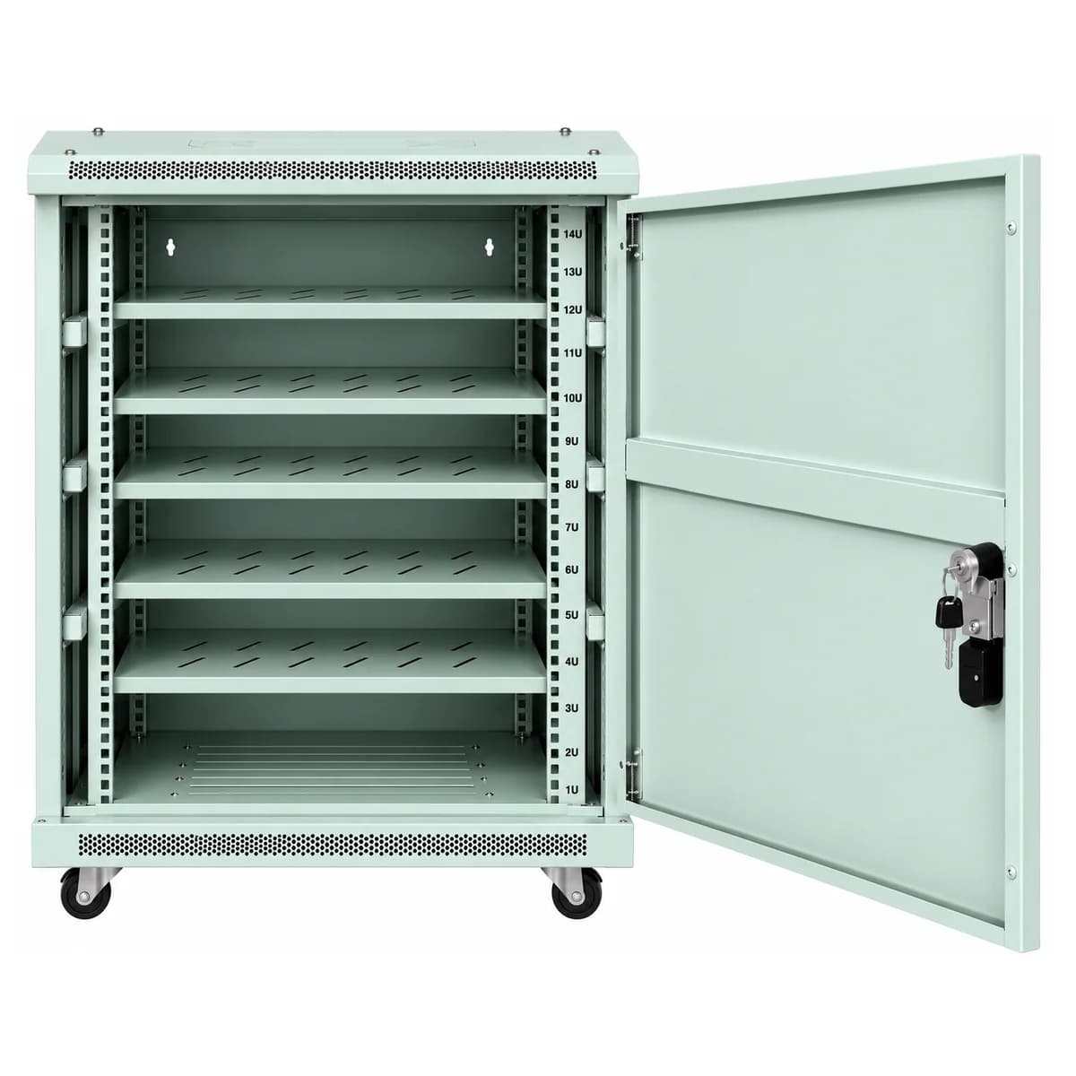 Gabinete para Baterías de Litio 14U gris 600x600x807mm