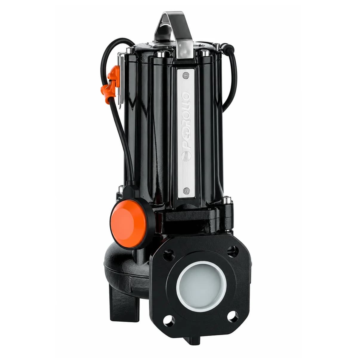 Bomba sumergible aguas servidas con pie de acople 3 HP 380V PMC 30/50 Pedrollo