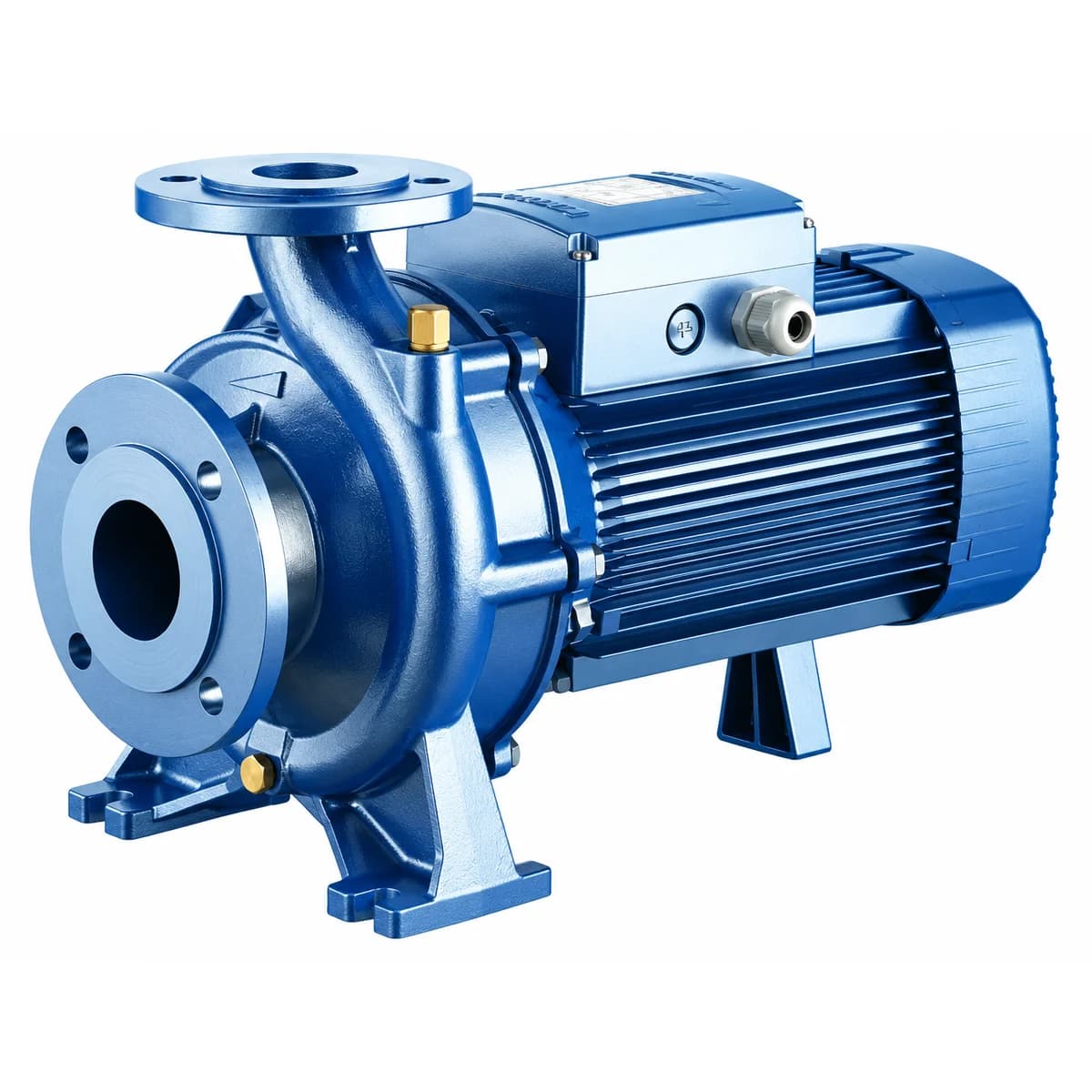 Bomba de agua centrífuga 12,5 HP 380V F 32/250C con kit de bridas Pedrollo