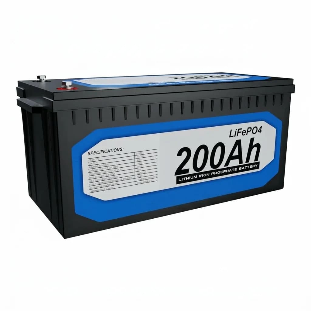 Batería de litio 200Ah 12.8V LiFePO4 ATEM POWER