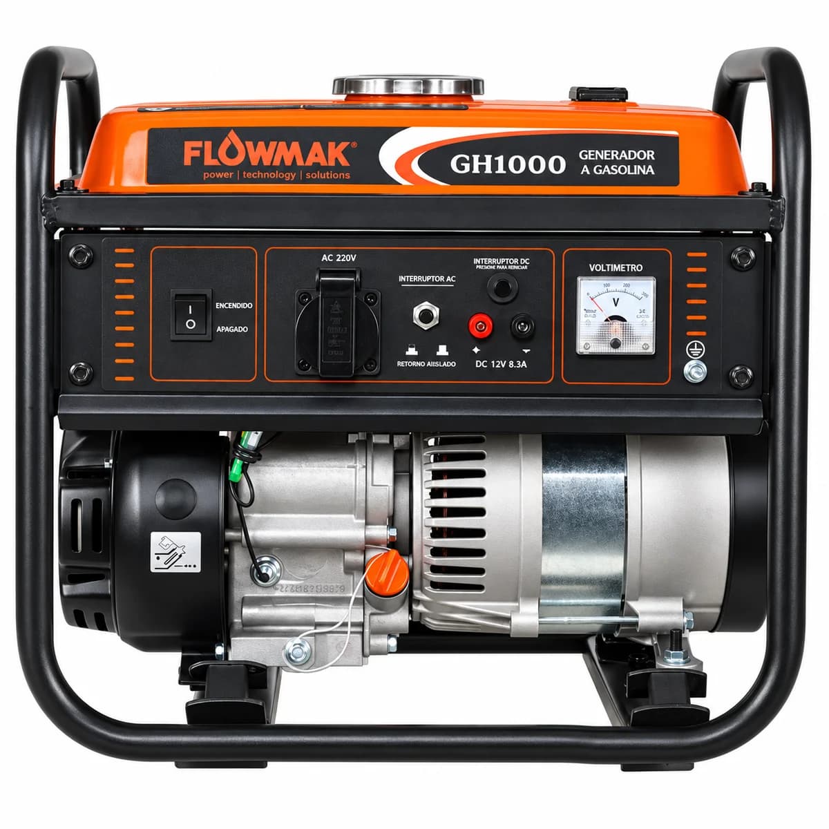 Generador a gasolina 800 W 220V GH1000 Flowmak
