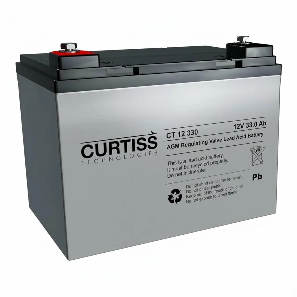 Batería de AGM 33Ah 12V Curtiss