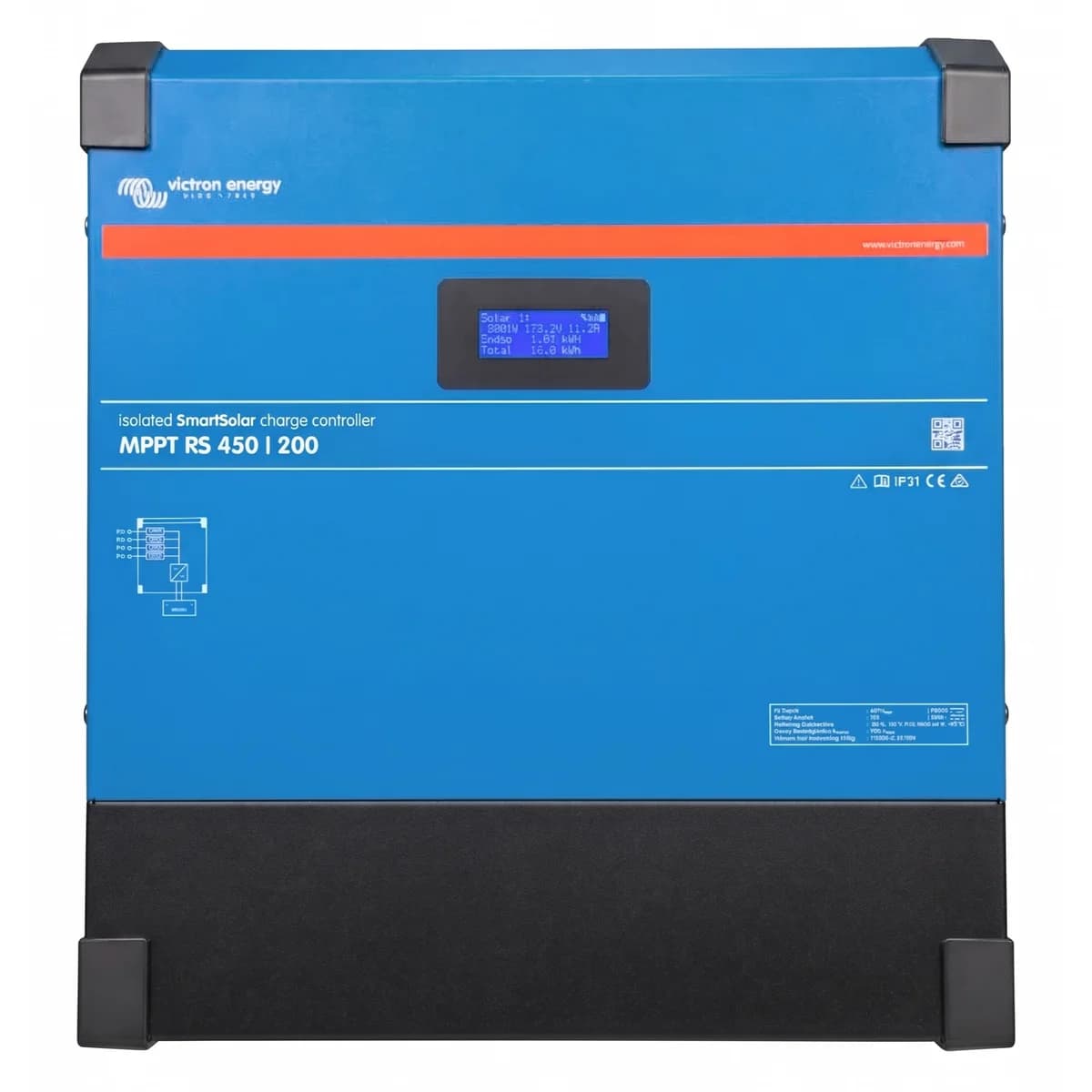 Controlador de carga MPPT 450V 200A SmartSolar RS Victron