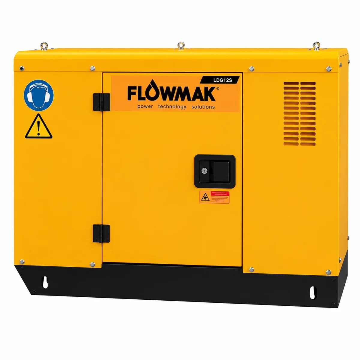 Kit generador diésel insonorizado 10 kW 220V LDG12S con ATS Flowmak
