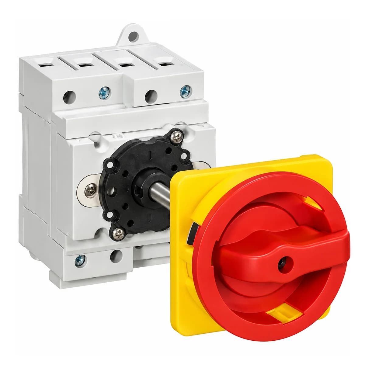 ZJBENY Seccionador CC BYT.2b-32 4Polos 16-25-32A 1200VDC Riel-DIN manilla afuera