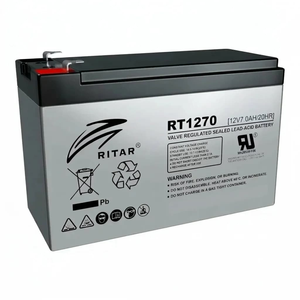 Batería AGM 7Ah 12V RITAR