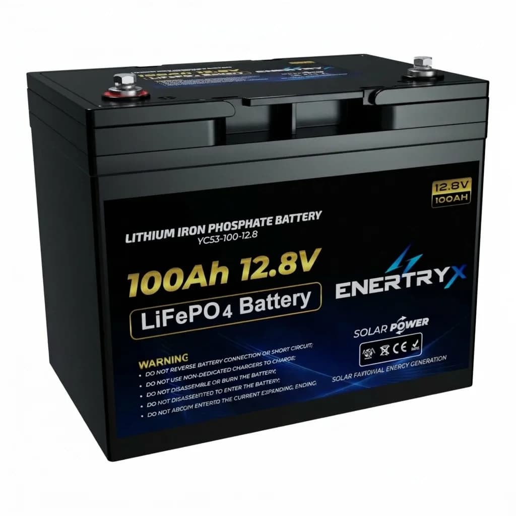 Batería de Litio 100Ah 12.8V Enertryx