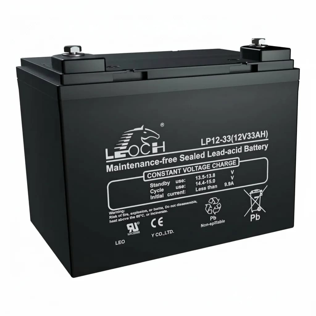 Batería AGM 33Ah 12V - LEOCH