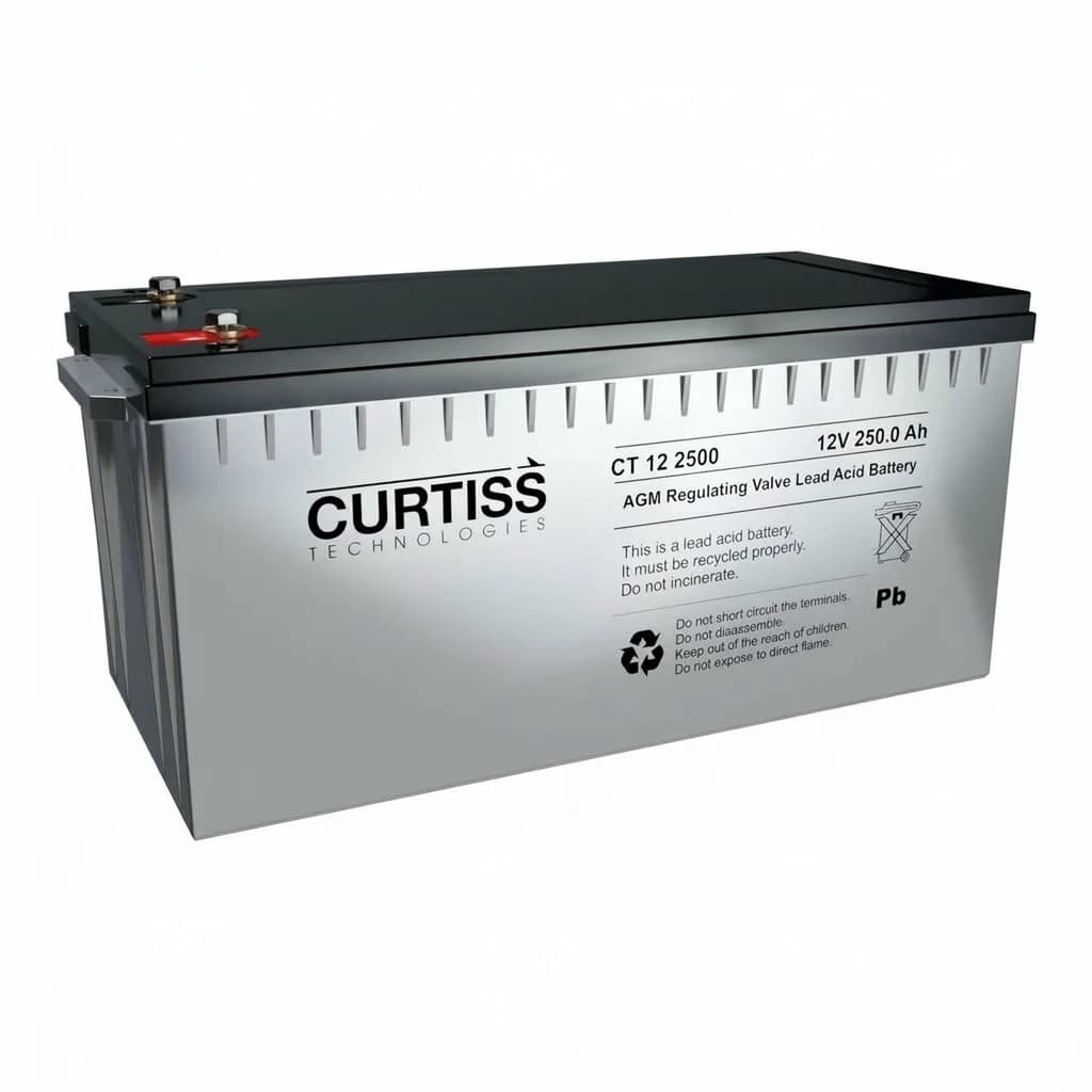 Batería de AGM 250Ah 12V Curtiss