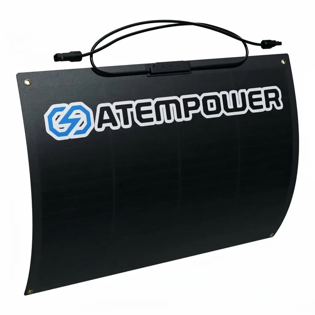 Panel Solar flexible para techo ETFE 55W